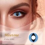 Cat blue, Meetone lentes de contacto Fantasía