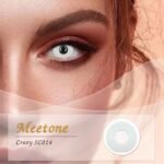 Circle White, Meetone lentes de contacto Fantasía