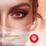 Circle Red, Meetone lentes de contacto Fantasía