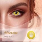 Circle Yellow, Meetone lentes de contacto Fantasía