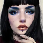 Cat Eye Blue, lentes de contacto cosplay