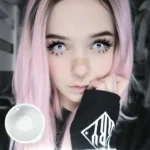 White Block, lentes de contacto cosplay - Imagen 3