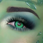 Green Manson, lentes de contacto Halloween