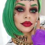 Green Manson, lentes de contacto Halloween