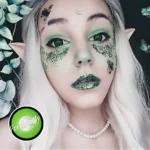 Green Manson, lentes de contacto Halloween