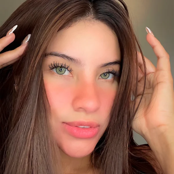 X-Green Flare con medidas, FreshLady lentes de contacto color