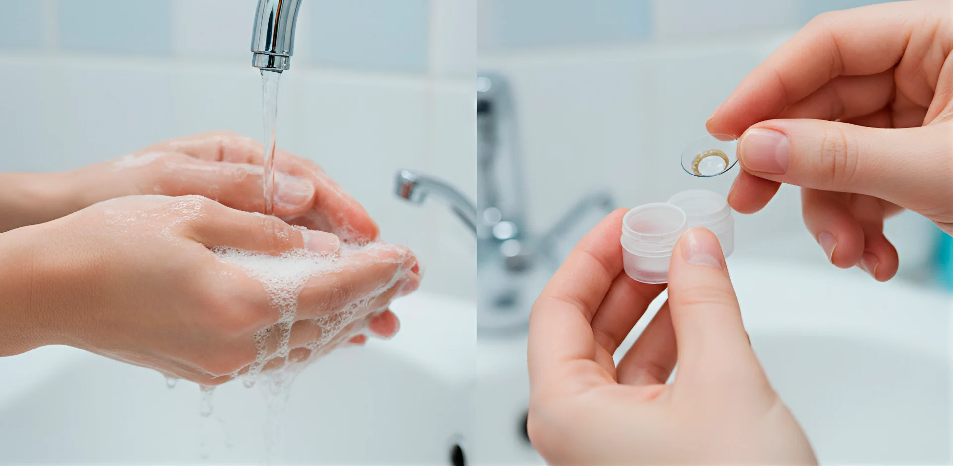 Cómo elegir lentes de contacto según tu graduación 48 Higiene ocular y prevención de infecciones