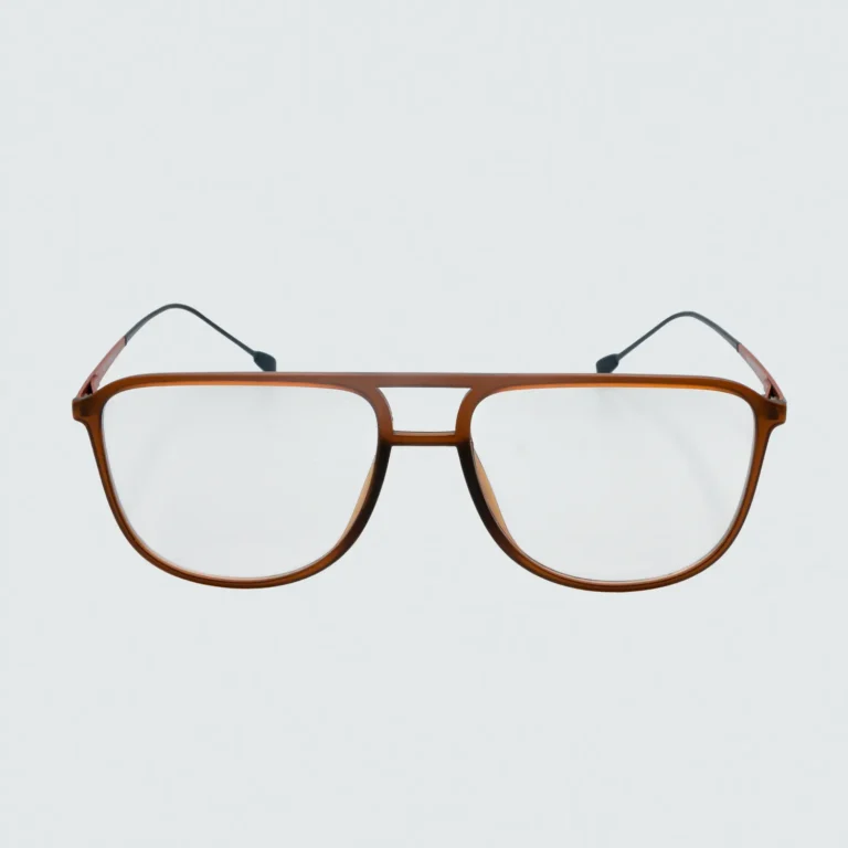 Montura Aviador Ámbar Doble Puente C101