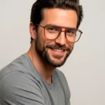 Montura Aviador Ámbar Doble Puente C101